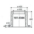 Suevia Thermorohr Höhe 400 mm Suevia 101.0344 Suevia