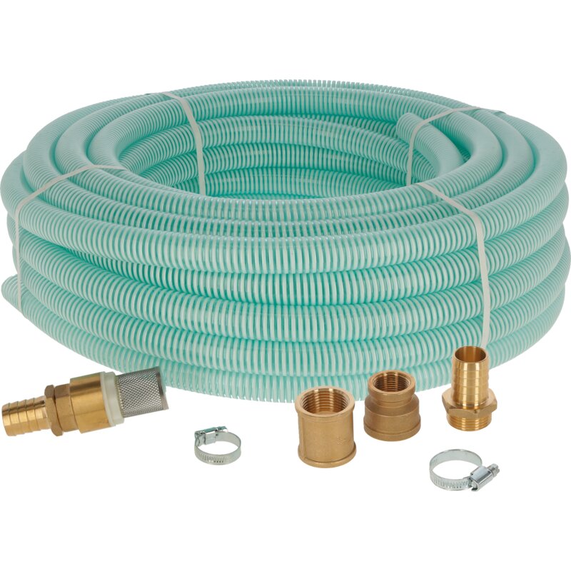 Saugschlauch-Set 7 m, für Weidepumpe 00714544 GartenShop24 - Hochwertige Gartengeräte