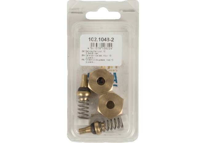 Reparaturset mit je 2x Düse, Feder, Dichtung, Mutter, Kegel Suevia 102.1048-2 Suevia