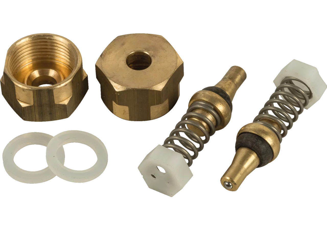 Reparaturset mit je 2x Düse, Feder, Dichtung, Mutter, Kegel Suevia 102.1048-2 Suevia