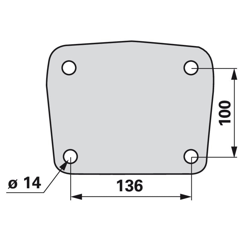Tränkebecken HP20, 24 Volt, 73 Watt, mit Rohrbegleitheizung