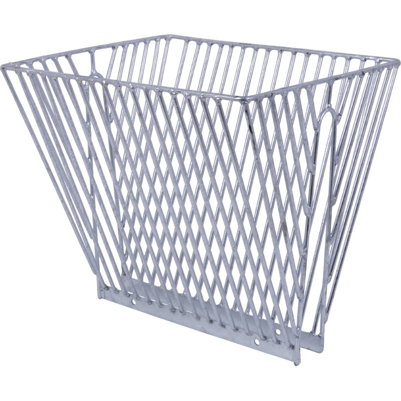 Heuraufe feuerverzinkt doppelte Version Trennwand 480x530x440 mm für Schweine und Kälber