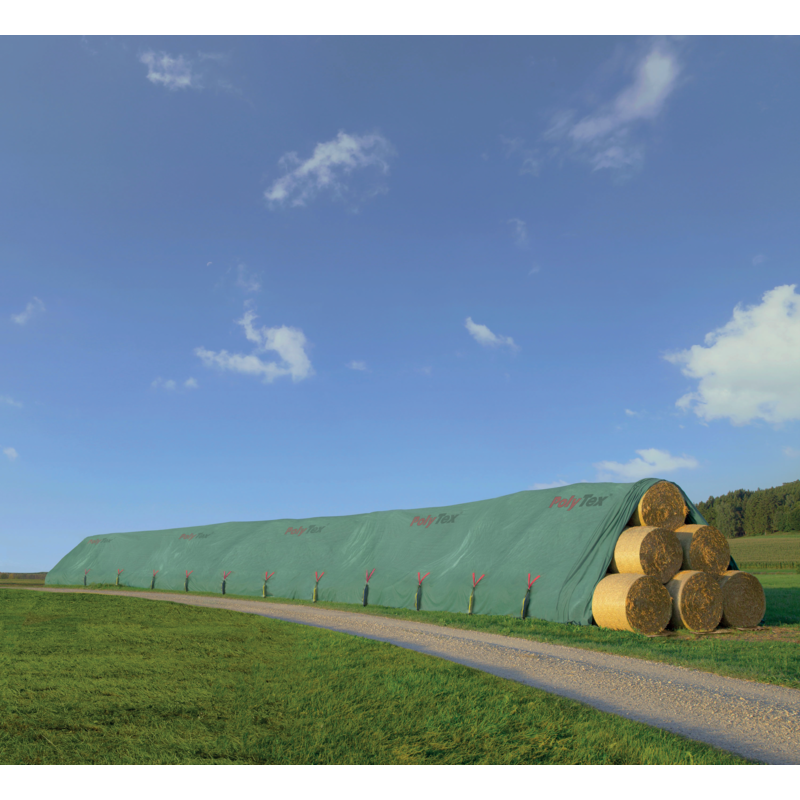 Schutzvlies 12 x 25 m Poly Tex – Detailansicht der Endlosfaser-Struktur