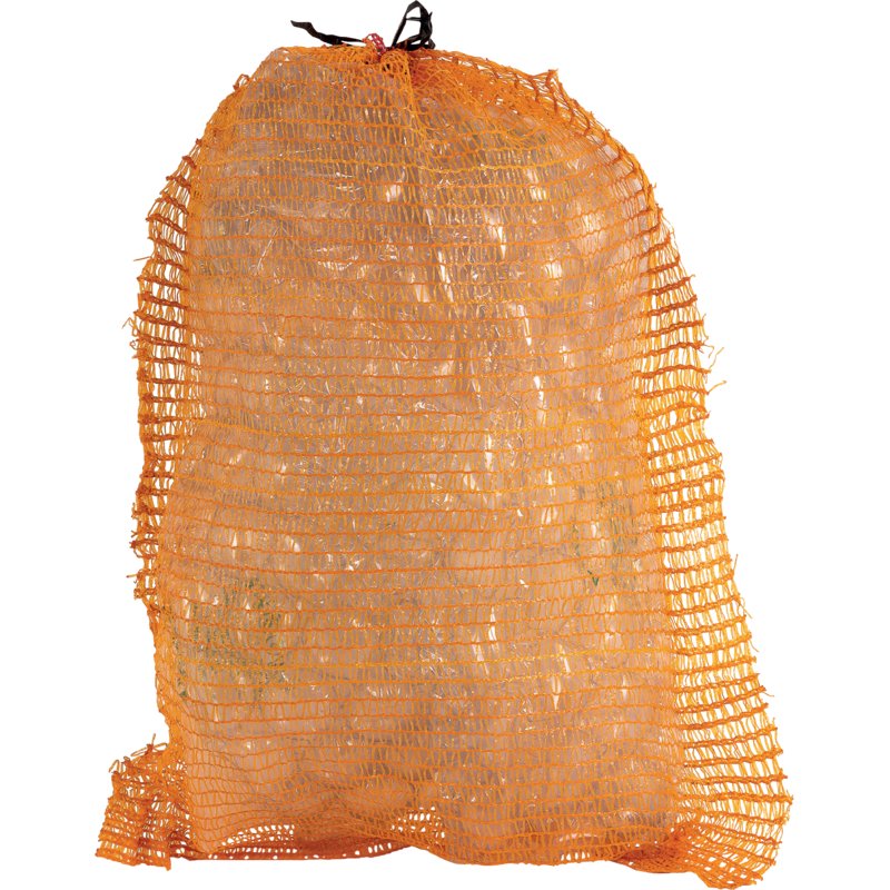 Raschelsack 28 x 36 cm, 2,5 kg, mit Zugband, 100 Stück – Füllgewicht: 2 GartenShop24 - Hochwertige Gartengeräte