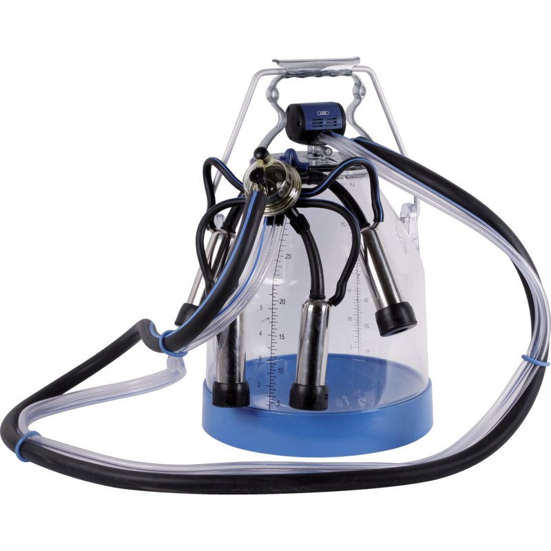 Eimermelkanlage Typ: DeLaval, 30 Liter, Blau – Inklusive 30 Liter Kunststoff-Melkeimer Blau GartenShop24 - Hochwertige Gartengeräte
