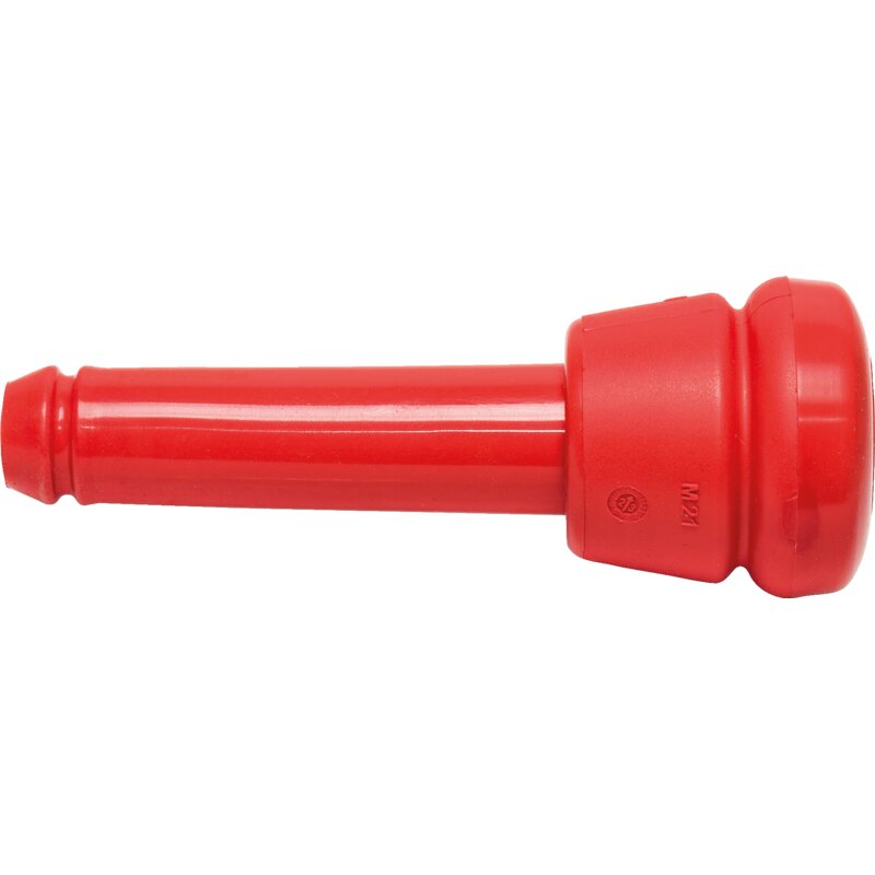 Lely Zitzengummi-Set L 163 mm, Silikon, Rot – 4 Stück Großer Kopf