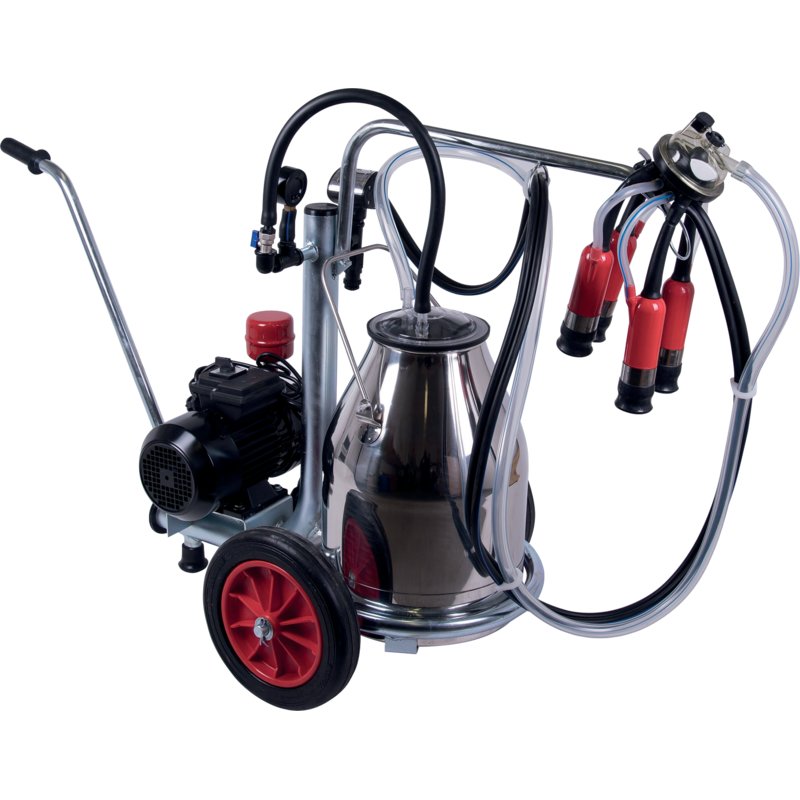 Minimelker Eco+, inkl. 150 cc Kunststoff-Melkzeug GartenShop24 - Hochwertige Gartengeräte