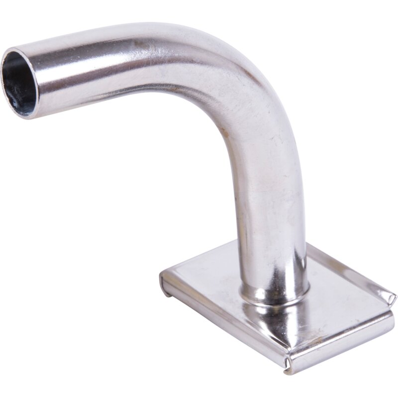 Öffner Edelstahl, gebogen, Anschluss 13/16 mm – Breite Ausführung 50 mm Anschluss 13/16 mm