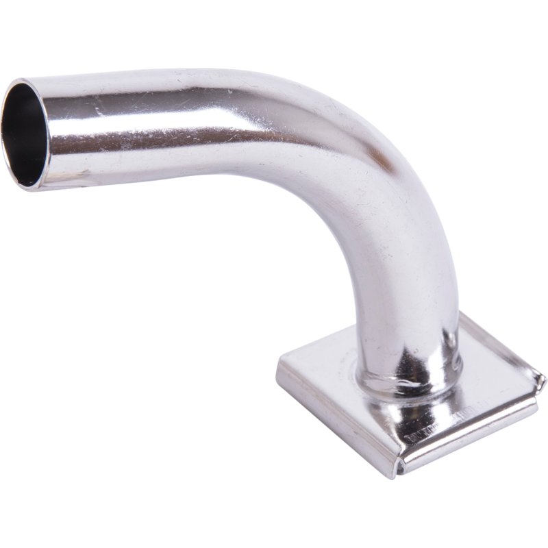 Öffner Edelstahl, gebogen, Anschluss 14/16 mm
