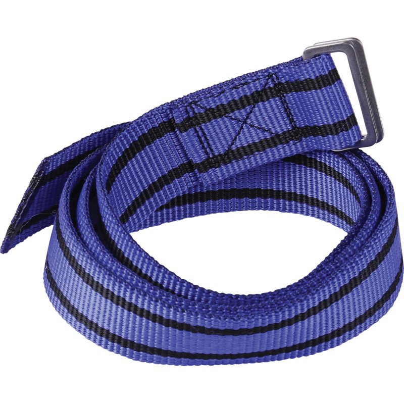 Halsband 90 x 4 cm Edelstahl Schlaufen Kälber – Länge 90 cm, Breite 4 cm