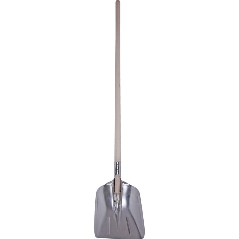 Offner Universalschaufel Aluminium mit 130 cm Hartholzstiel – Detailansicht Schaufelblatt