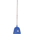 Offner Stallschaufel Stahlblech 33x33 cm mit 130 cm Hartholzstiel, Farbe Blau