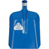 Offner Randschaufel Stahlblech 31 x 26 cm Größe 3, gehärtetes Schaufelblatt ohne Stiel in Blau