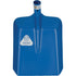 Offner Randschaufel Stahlblech 34x28 cm ohne Stiel, Größe 5, Farbe Blau