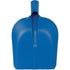 Schaufelblatt aus Stahlblech, Blattlänge 24 cm, Blattbreite 20 cm, Farbe Blau