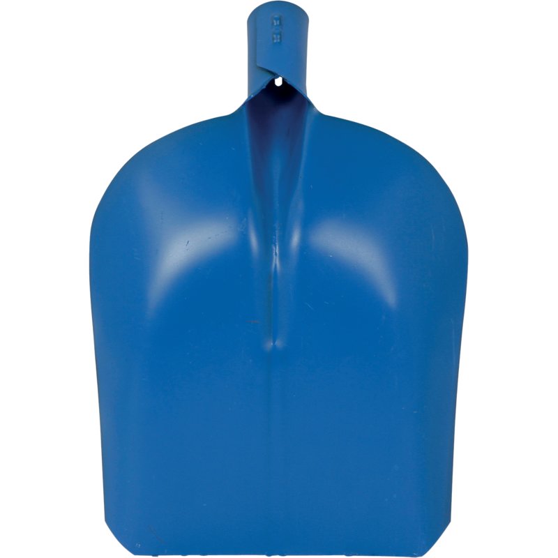 Offner Universalschaufel Stahlblech 30x24 cm – Detailansicht Blattoberfläche