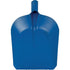 Schaufelblatt Offner Stahlblech blau, Blattbreite 33 cm, Blattlänge 26 cm – Detailansicht