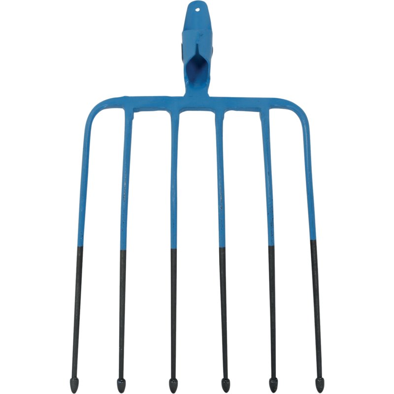 Rübengabel ohne Stiel, 6 Zinken – Mit Federdülle GartenShop24 - Hochwertige Gartengeräte