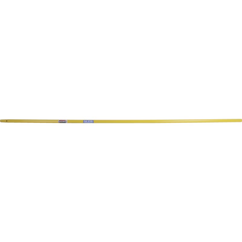 Offner Stiel Aluminium 190 cm Alu-Rechen, gerade, gelb, Außendurchmesser 25 mm
