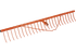 Heurechen Stahl, ohne Stiel, B 85 cm, 24 Zinken Offner Offner