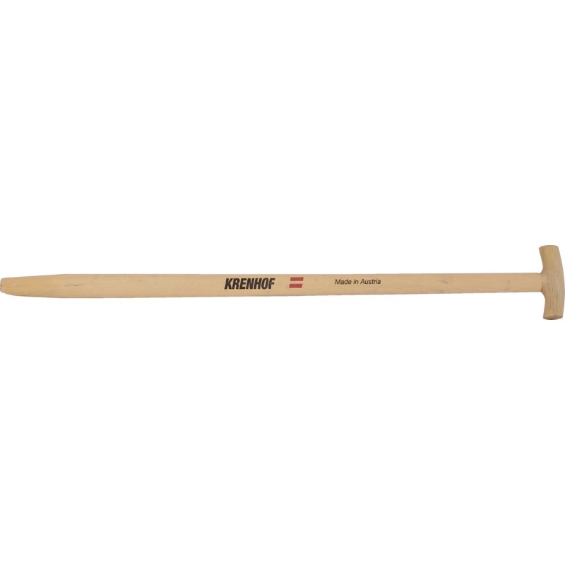Ersatzstiel Ampferstecher Esche 90 cm Krenhof – Seitenansicht des Holzstiels