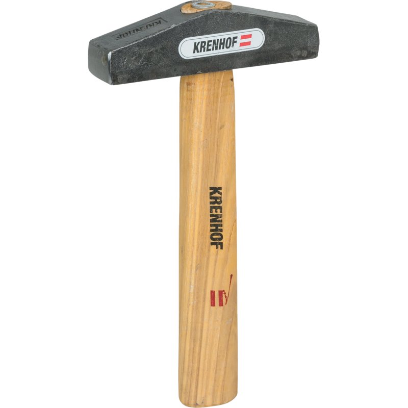 Dengelhammer halbbreite Finne mit Stiel Krenhof, 0,55 kg, Original-Ersatzteil