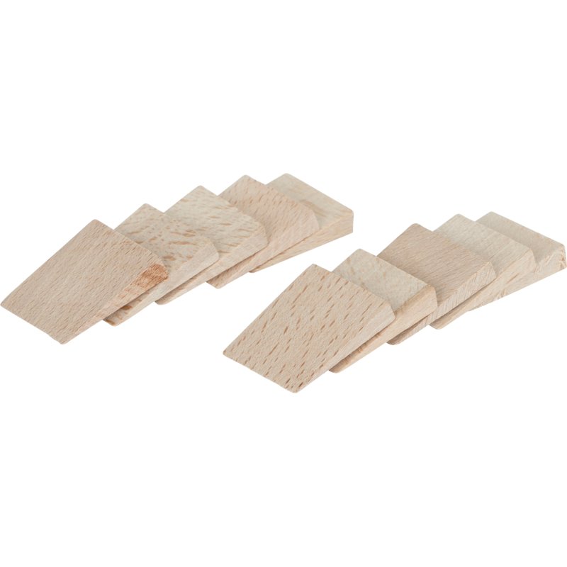 Krenhof Holzkeil 35 x 30 x 7 mm – 10 Stück in SB-Verpackung zum Anstielenund Verkeilen