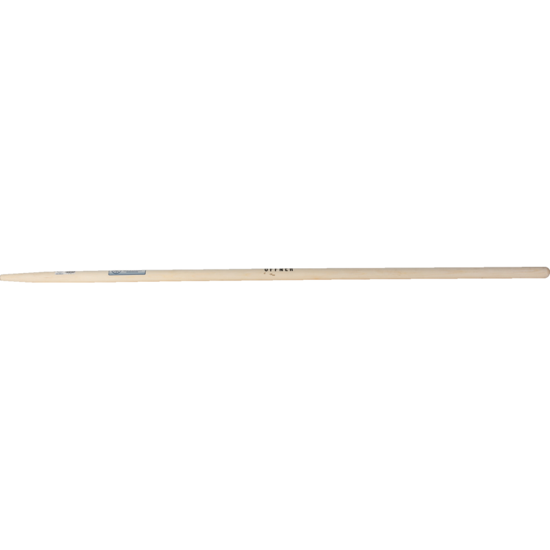 Offner Stiel Hartholz 135 cm gerade aus Esche, Außendurchmesser 27 mm