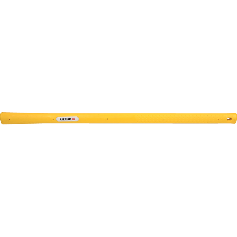Krenhof Stiel Fiberglas gerade für Steinschlegel 90 cm aus glasfaserverstärktem Kunststoff