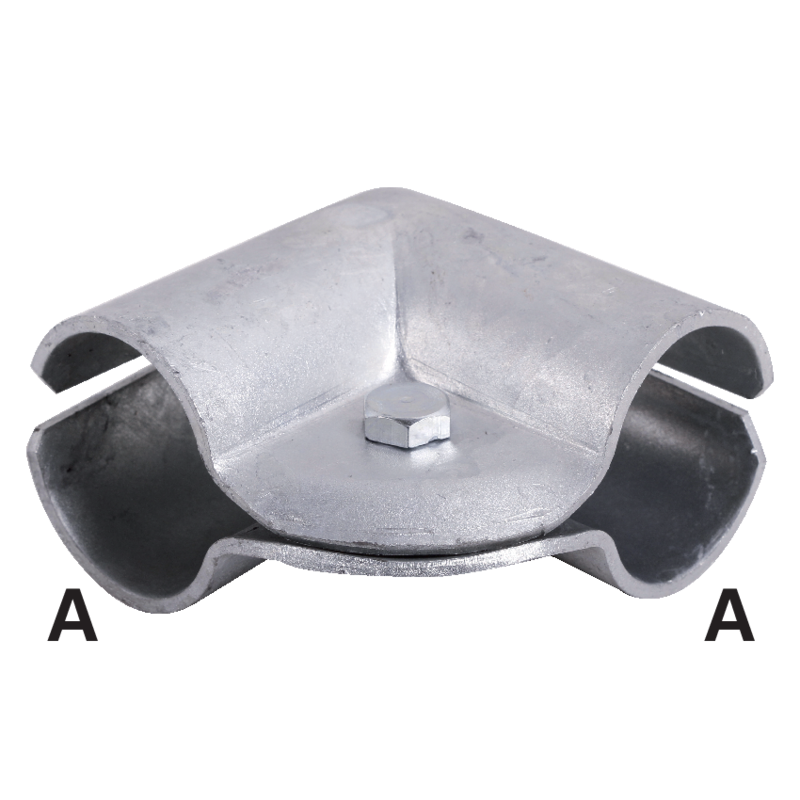 Winkelschelle 2 Zoll (60 mm) GartenShop24 - Hochwertige Gartengeräte