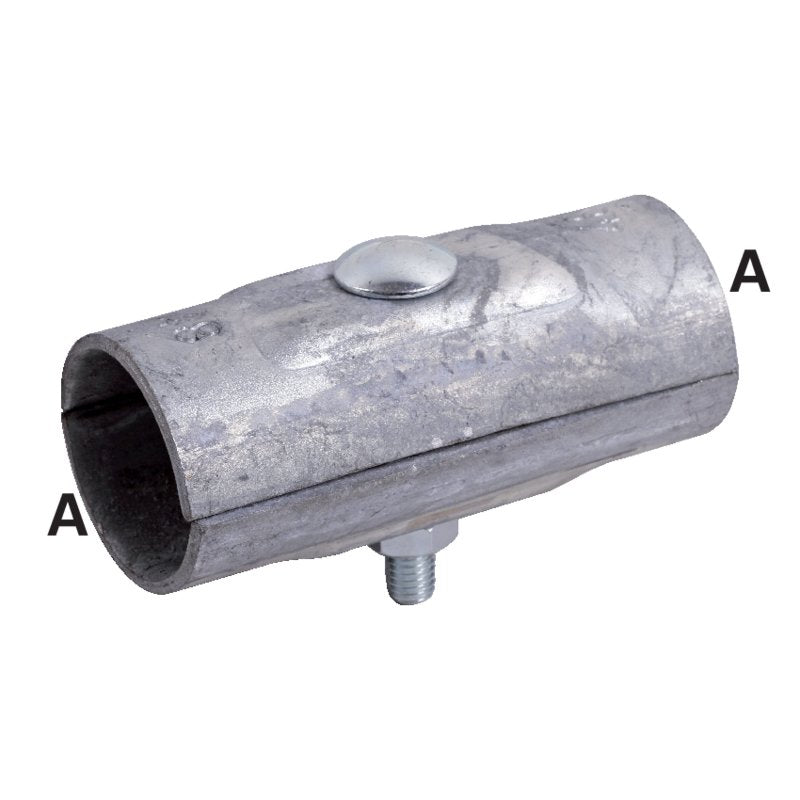 Rohrverbinder 1 1/2 Zoll (48 mm) – Klemmschraube M10 x 70 mm GartenShop24 - Hochwertige Gartengeräte