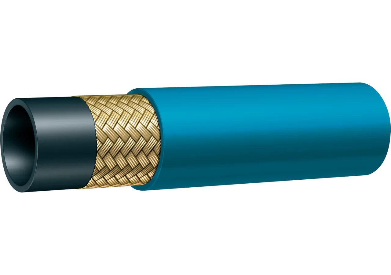 Heißwasserschlauch DN12 ALFAJET 210 Blau Alfagomma