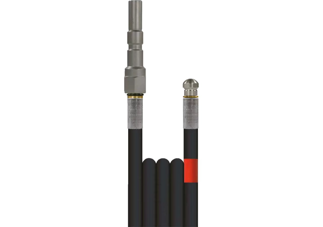 Rohrreinigungsleitung DN06, KW mit Düse, 20 m GartenShop24 - Hochwertige Gartengeräte