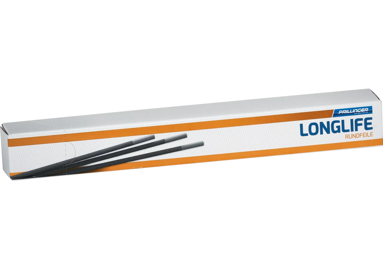 Rundfeile Longlife L 200 mm, AD 5,5 mm, im Karton, 12 Stück Prillinger Longlife