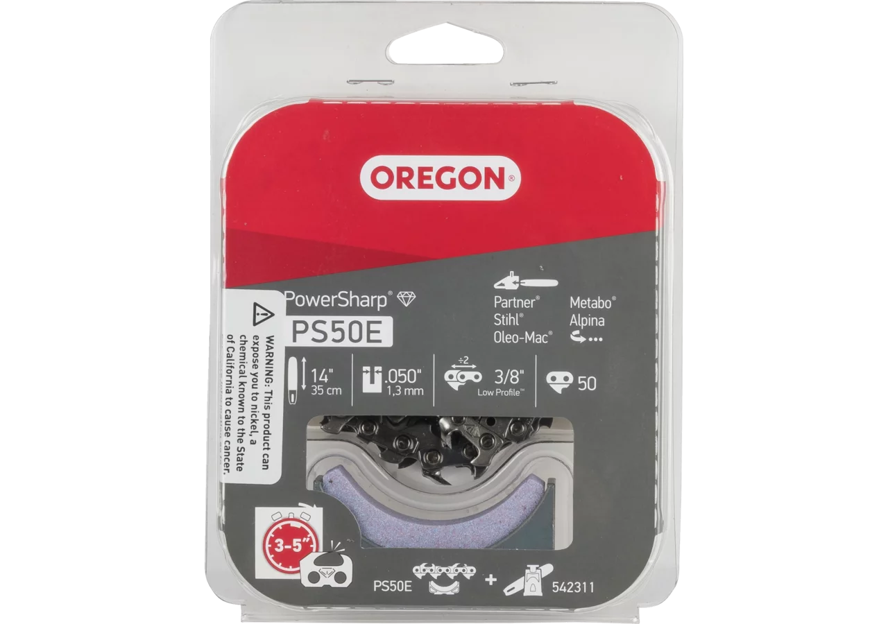 Sägekette Powersharp Kette T 3/8 Zoll LoPro Treibgliedanzahl 50 Oregon
