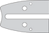 Motorsägenschwert L 45 cm, T 3/8 Zoll, S 1,5 mm, Anschluss D009 Oregon 188RNDD009 Oregon