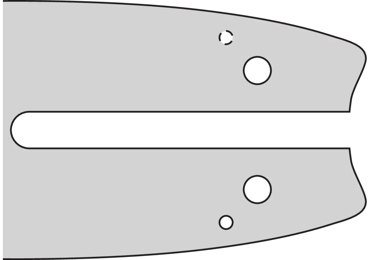 Motorsägenschwert L 35 cm, T 3/8 Zoll, S 1,3 mm, Anschluss SD-DG Oregon 140SDEA074 Oregon
