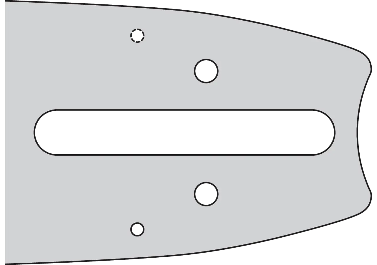 Motorsägenschwert L 60 cm, T 3/8 Zoll, S 1,6 mm, Anschluss D025 Oregon 243RNDD025 Oregon