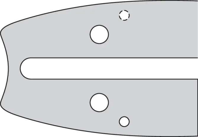 Motorsägenschwert L 70 cm, T 3/8 Zoll, S 1,5 mm, Anschluss D009 Oregon 288RNDD009 Oregon