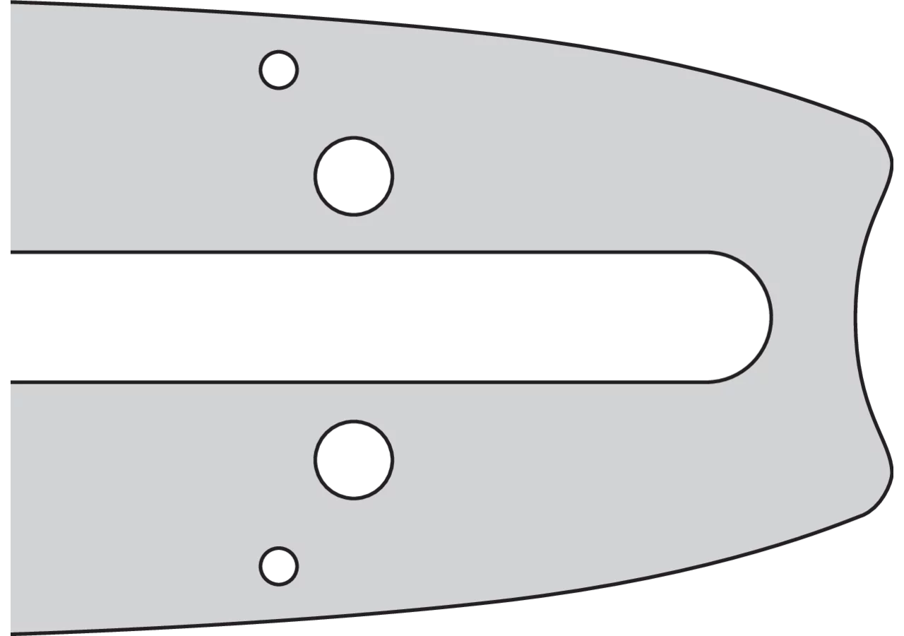 Motorsägenschwert L 50 cm, T 3/8 Zoll, S 1,5 mm, Anschluss D033 Oregon 208RNDD033 Oregon