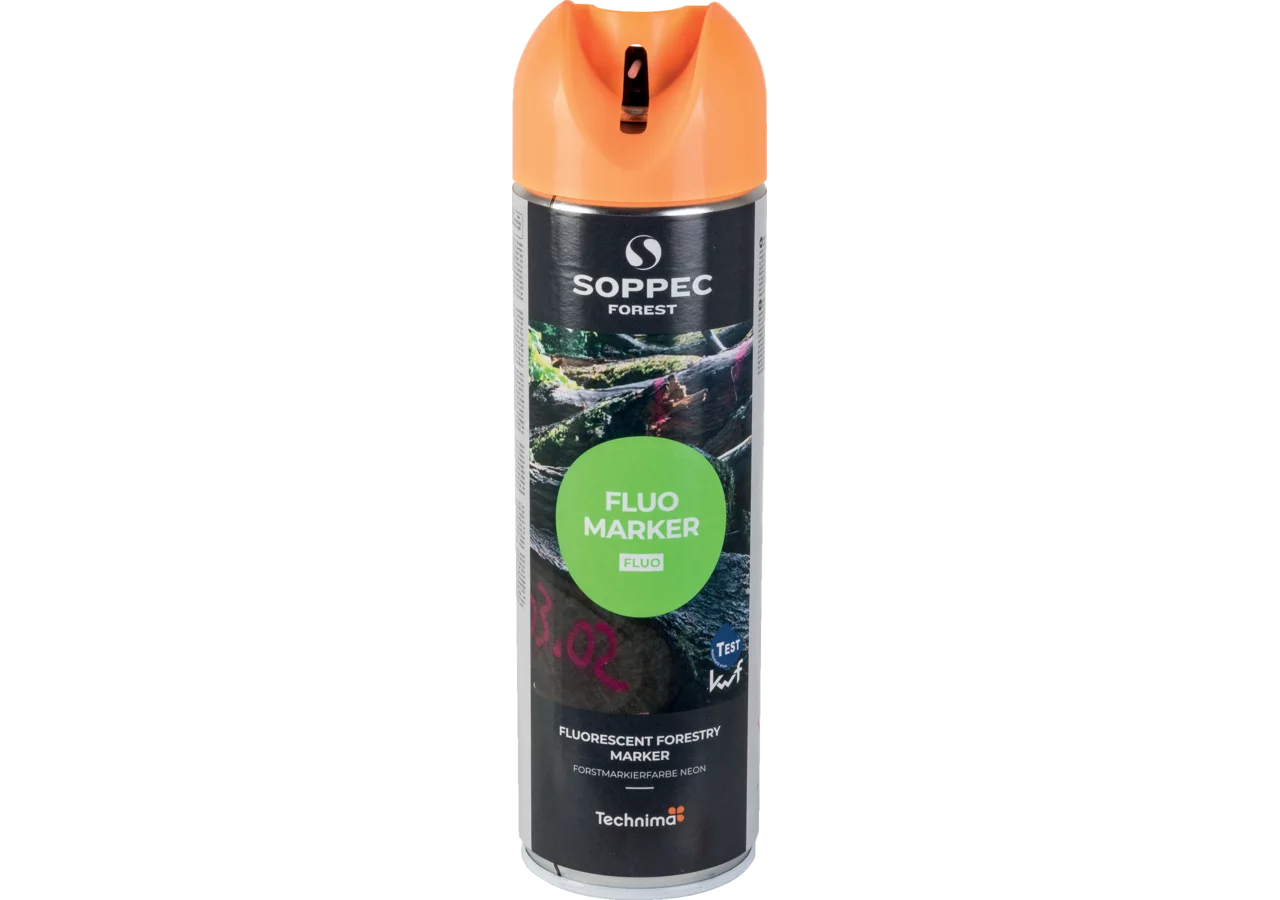 Forstmarkierspray Fluo Marker, Orange, Inhalt 500 ml von Soppec GartenShop24