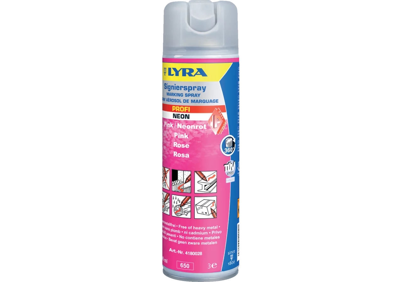 Forstmarkierspray Pink, Inhalt 500 ml von Lyra Lyra