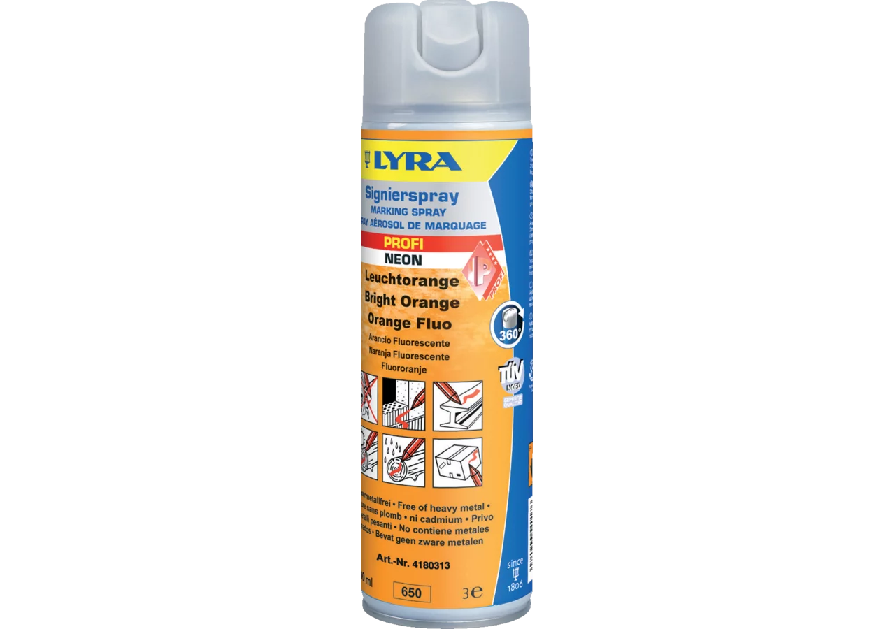 Forstmarkierspray Orange, Inhalt 500 ml von Lyra Lyra