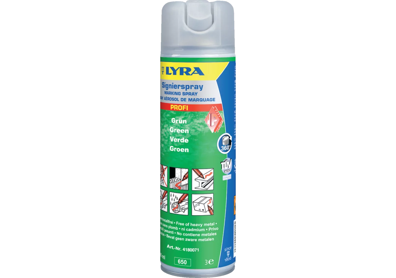 Forstmarkierspray Grün, Inhalt 500 ml von Lyra Lyra