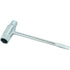 Kombischlüssel SW 11 x 16 mm Zündkerzenschlüssel mit Schlitz-Schraubendreher, Länge 140 mm