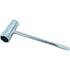 Kombischlüssel SW 16 x 19 mm Zündkerzenschlüssel mit Schlitz-Schraubendreher, 135 mm