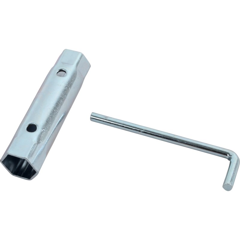 Kombischlüssel SW 19 x 21 mm – Universal Zündkerzenschlüssel, Länge 100 mm