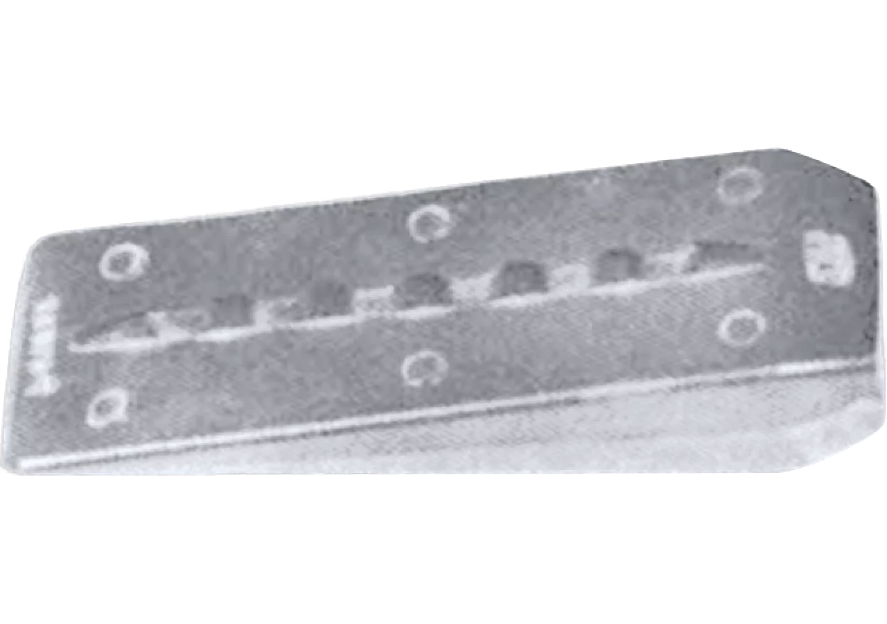 Fällkeil L 127 x B 45 x H 21 mm Bahco