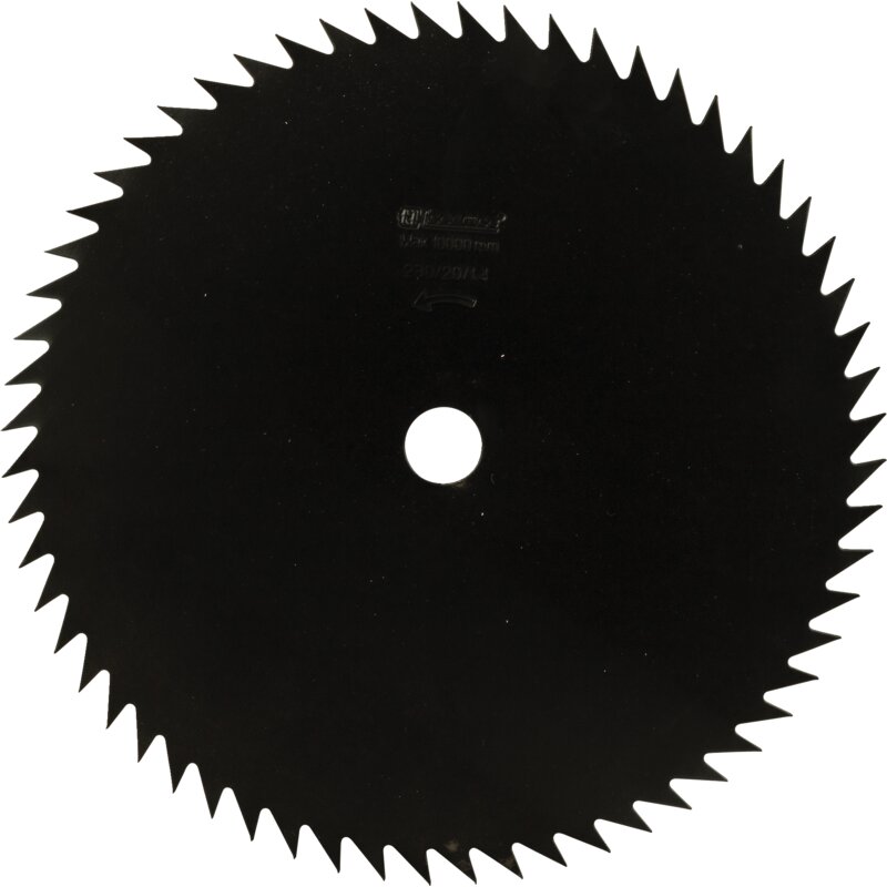 Tecomec Freischneidersägeblatt mit 60 Zähnen, AD 230 mm, ZB 20 mm, H 1,4 mm 05001047 – für Holz