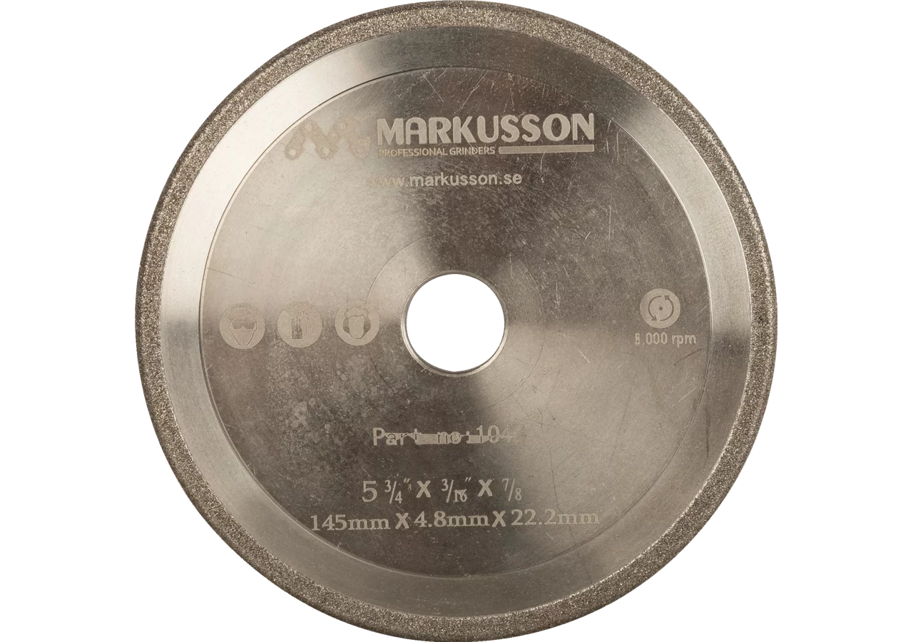 Schleifscheibe Markusson für Hartmetall MARKUSSON